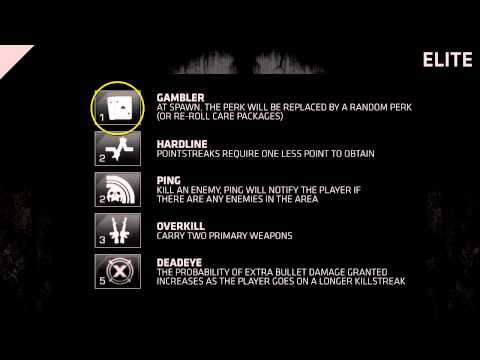 Video: Call Of Duty: Detail Sistem Ghosts Perk