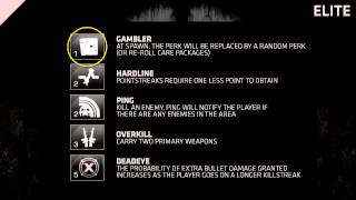 Celebrity Call of Duty Ghosts - Perk System and Perks Explained Net Worth