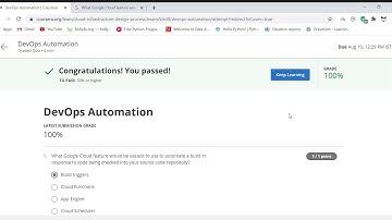 DevOps Automation | Reliable Google Cloud Infrastructure | Coursera Answers | Design & Process
