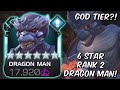 6 Star Rank 2 Dragon Man First Look - New Mystic God Tier Rampage! - Marvel Contest of Champions