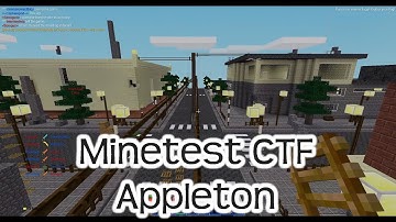 Minetest CTF: Appleton Gameplay Footage