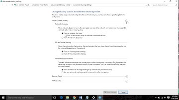 HOW TO ENABLE PASSWORD PROTECTED SHARING IN WINDOWS 10