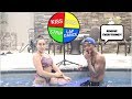 SPIN THE WHEEL IN THE HOT TUB w/ GIRLFRIEND! **SUMMER EDITION**