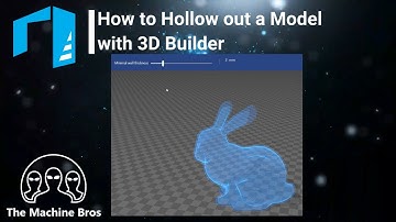 How to Hollow out a Model with 3D Builder
