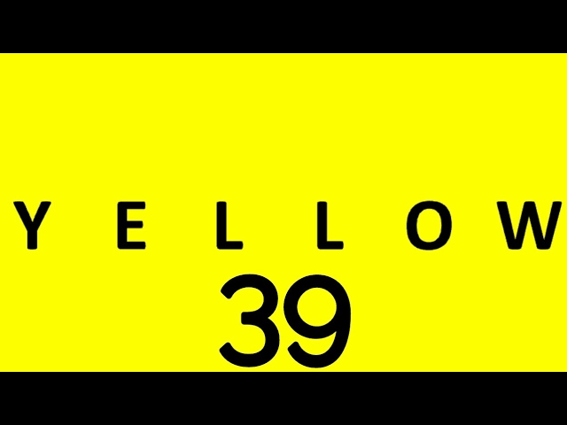 Yellow Level 39 Android IOS Gameplay Walkthrough - YouTube
