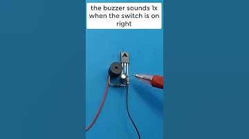 Thumbnail of Bunyi buzzer saat saklar di on kan