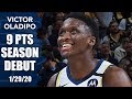 Victor Oladipo returns from injury, sinks game-tying 3 in Pacers vs. Bulls | 2019-20 NBA Highlights