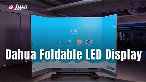 Dahua COB Foldable All-in-One LED Display