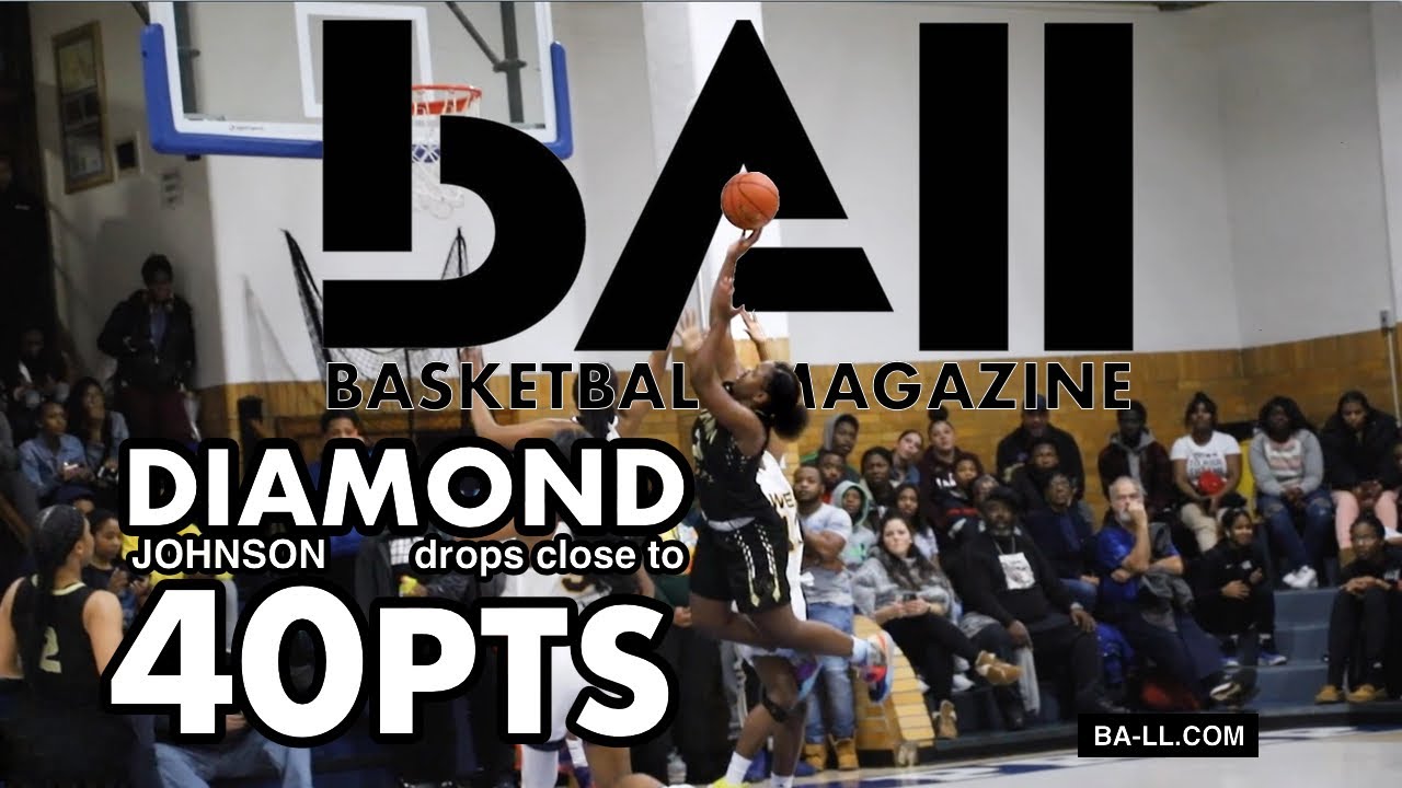 Diamond Johnson Drops Close to 40 in BIG Win over West! YouTube