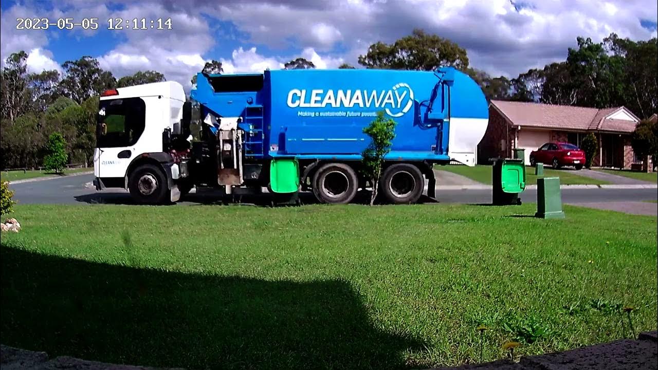 Logan green waste lidflipper 766 on a Friday missed collection YouTube