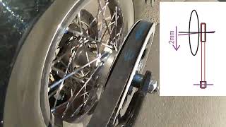 Почему ремень привода сползает к одному краю шкива Harley Davidson Softail FLSTC 2013.