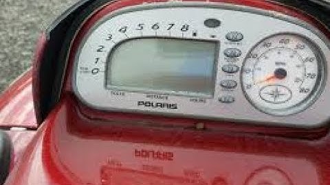 Quick ride on a Polaris Virage TX Jetski!