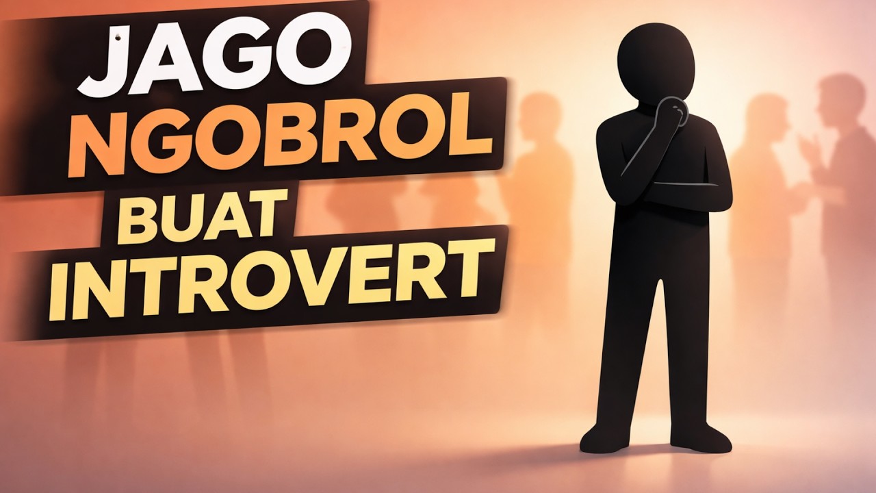 Cara Jago Ngobrol Buat Introvert (Tanpa Jadi Ekstrovert)