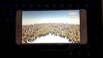 Unity3D GPU Animation Baker Pro: Audience Cheer Demo Scene On Mobile Device