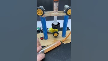 New hydraulic pressure machine project   - dc motor #hydraulic #tech #science #dcmotor #project #diy