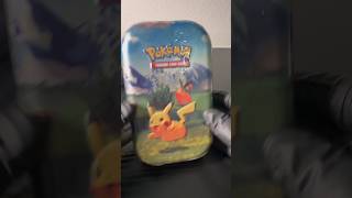Can we pull anything from this tin 🙏✨ #asmr #pokemon #pokemoncards