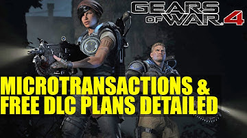 Gears of War 4 | Microtransactions & DLC Plans Detailed