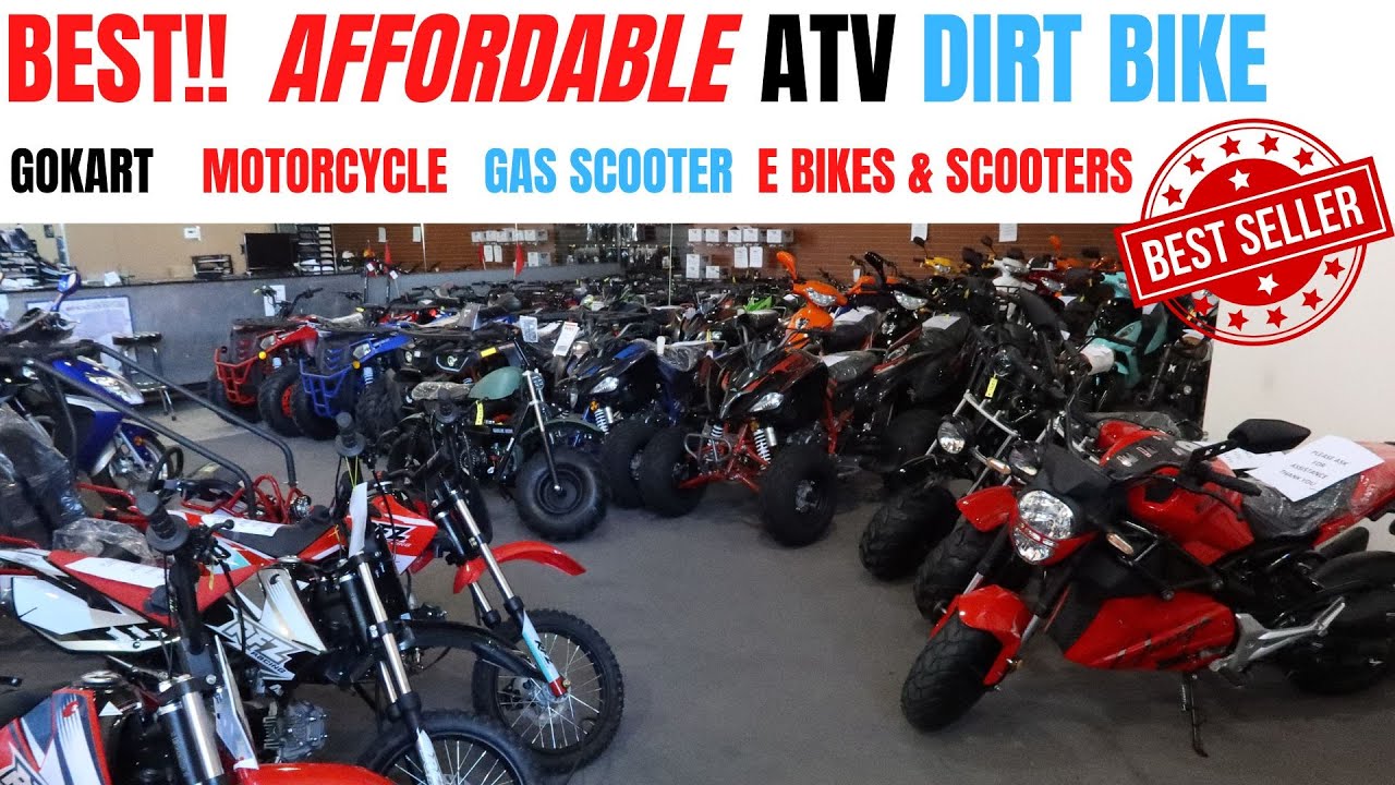 LOW COST ATVS AND STREET BIKES INVENTORY UPDATE SCOOTER CITY RENO YouTube