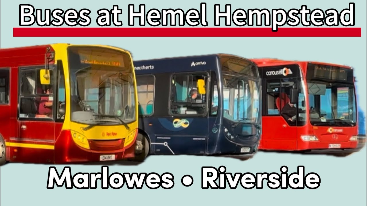 Buses spotting in Hemel Hempstead 