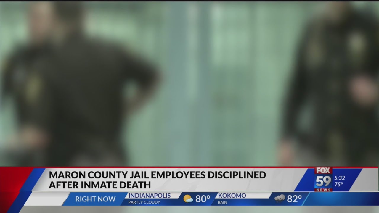 Marion County jail employees disciplined after inmate death YouTube