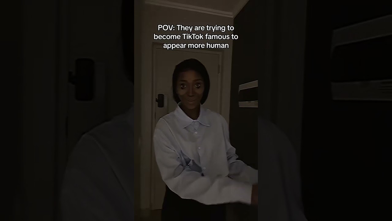 two humans just posting a TikTok hope goes viral yes 