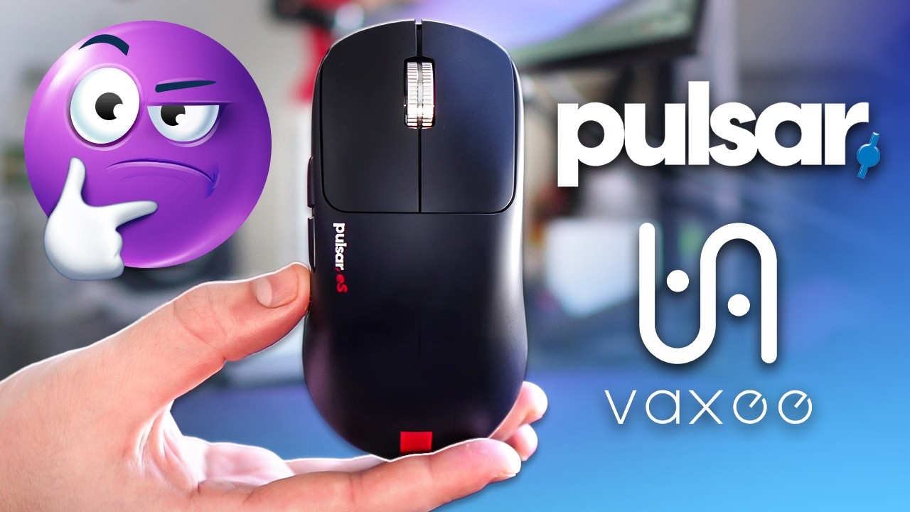 Pulsar eS FS1 Mouse + PD170 Mousepad! SHOCKING VAXEE COLLAB - YouTube