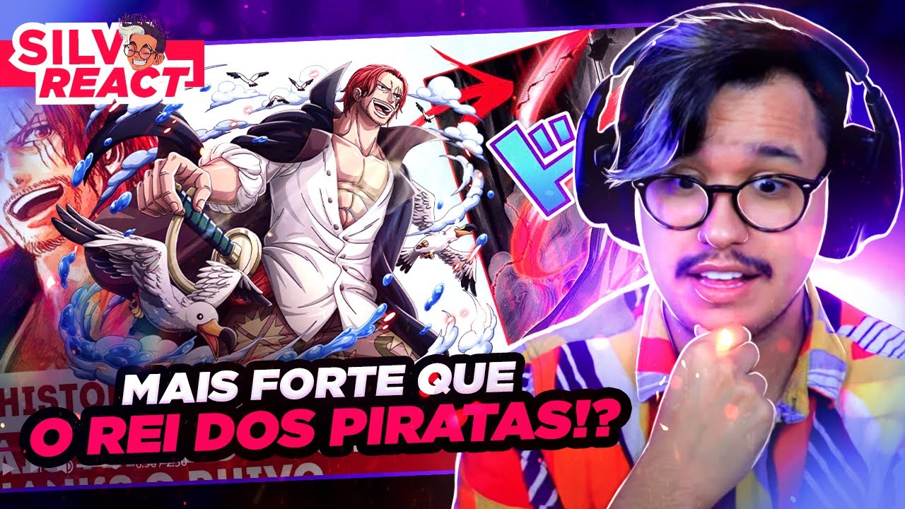 O PERSONAGEM mais FORTE de ONE PIECE!?  - A HISTÓRIA DE SHANKS O RUIVO
