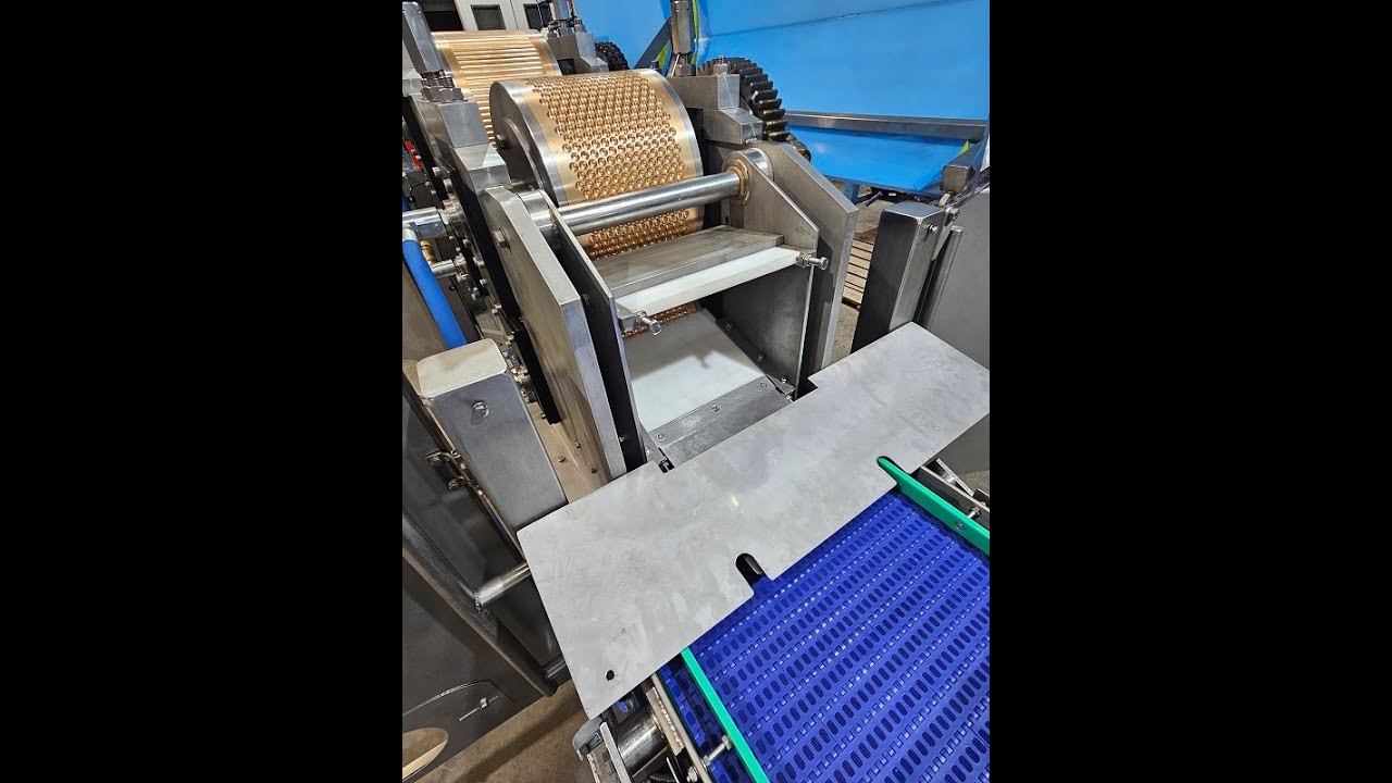 Water Cooled Candy Drop Roller with Cooling Tunnel