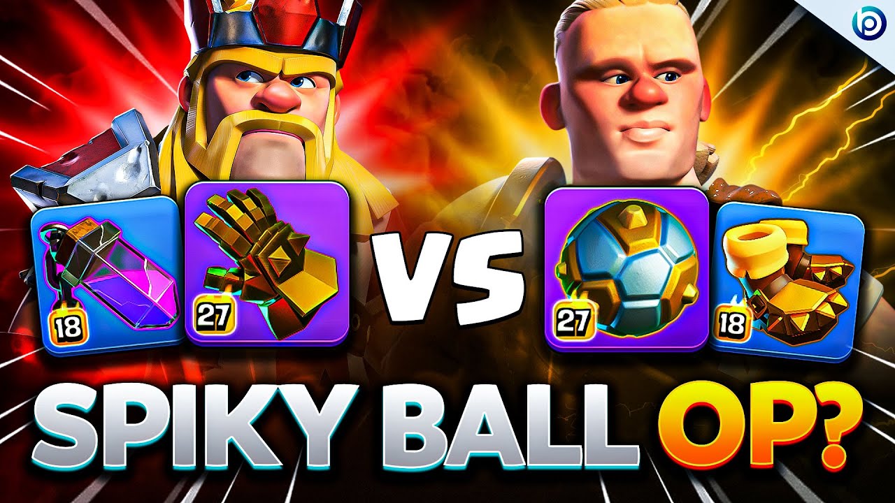 GEM To MAX The Spiky Ball Day ONE! Clash of Clans