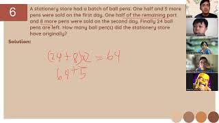 HKIMO Final Round 2023 Warm Up Primary 5 Part I