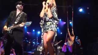 Dave Stewart with Grace Potter "Here Comes the Rain Again" El Rey Theater March 14, 2014 chords