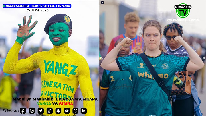 MAONI YA MASHABIKI WA YANGA KUELEKEA MECHI YA YANGA VS SIMBA
