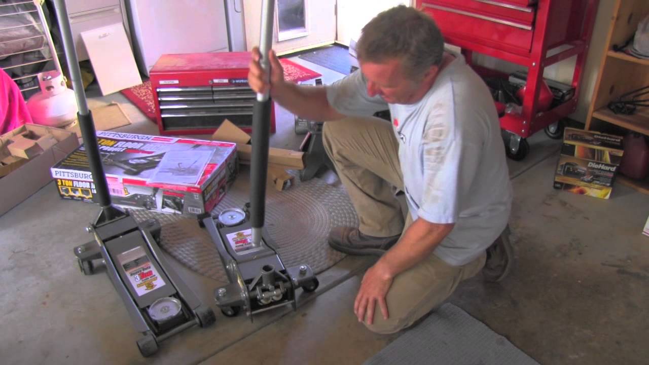 3 Ton Floor Jack Low Profile Youtube