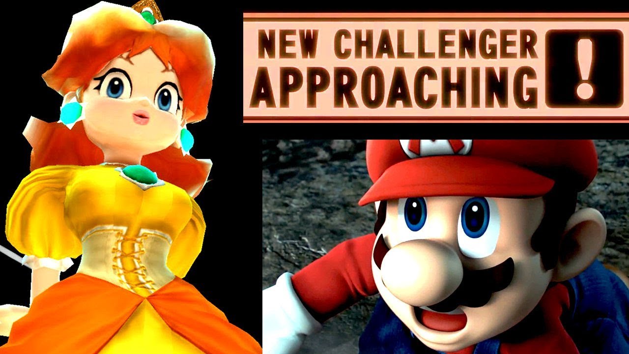 Super Smash Bros Who Can Beat Giantess Daisy Wii U Mod