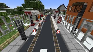 Minecraft Stadtbahn: Fahrt durch Wiensbruck