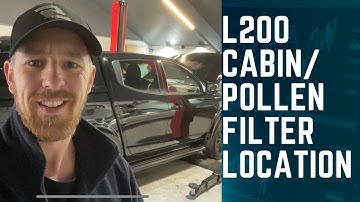 Uncovering the Secret to Easy L200 Pollen/Cabin Filter Replacement!