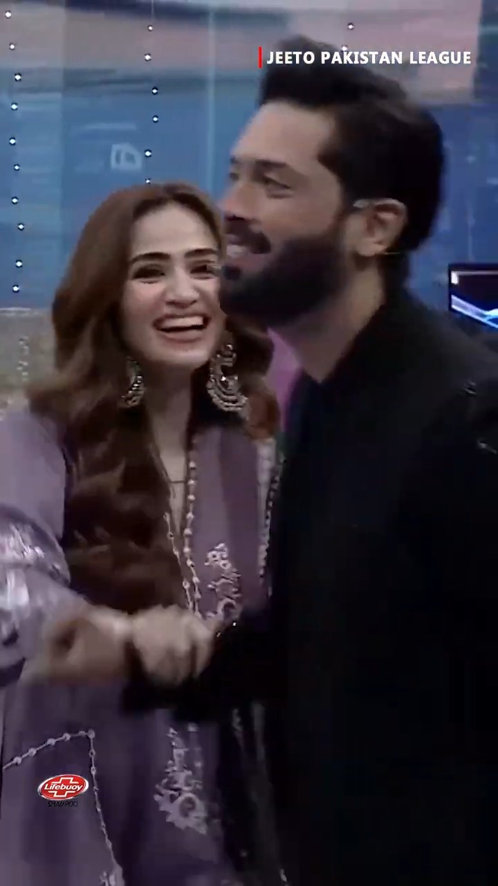 ? #jeetopakistanleague #sanajaved #fahadmustafa #shorts