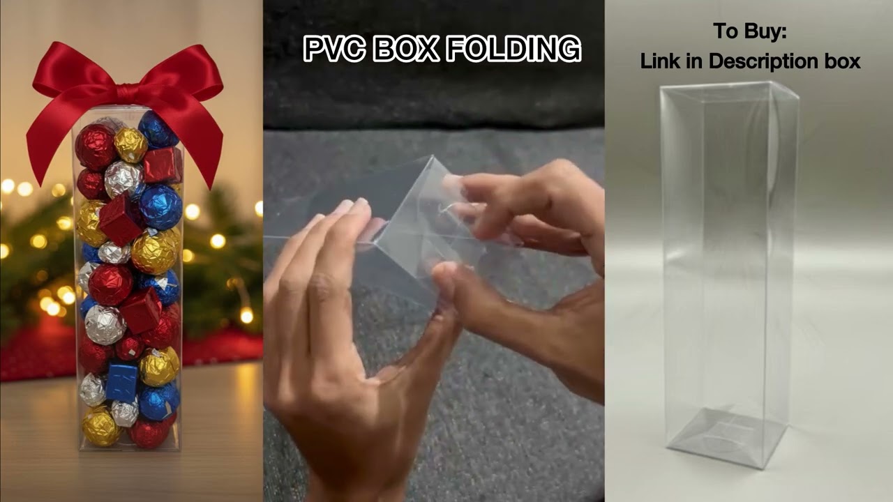 PVC Multipurpose Gift box 🎁 Folding 