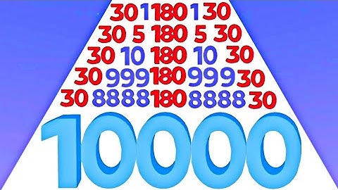 Numbers Merge: Plus and Run! Number Master Gameplay Walkthrough Android iOS
