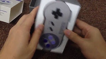 8Bitdo SNES30 Retro Bluetooth Joystick Game Controller Gamepad Unboxing