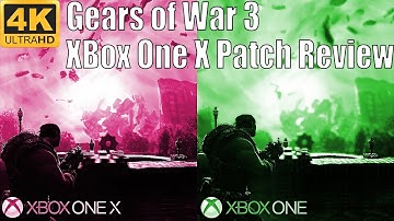 [4K] Gears of War 3 XBOX ONE X Enhancement Analysis | Frame Rate, Graphics and Performance at 4K!