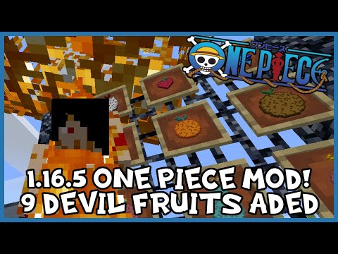 Blox Fruits 17.3 com todas as Devil Fruits de One Piece na Addon de  Minecraft 