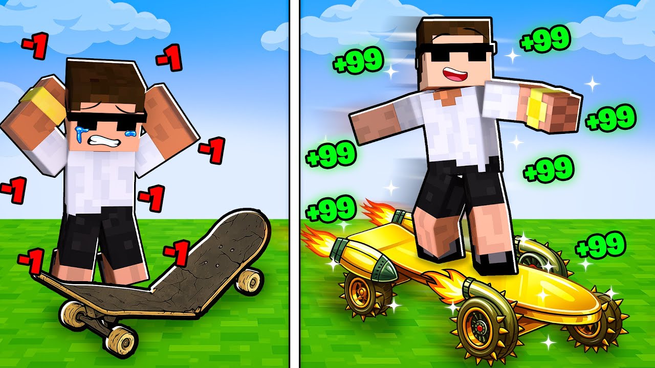 Spending Robux to Build Fastest Skateboard in Roblox..