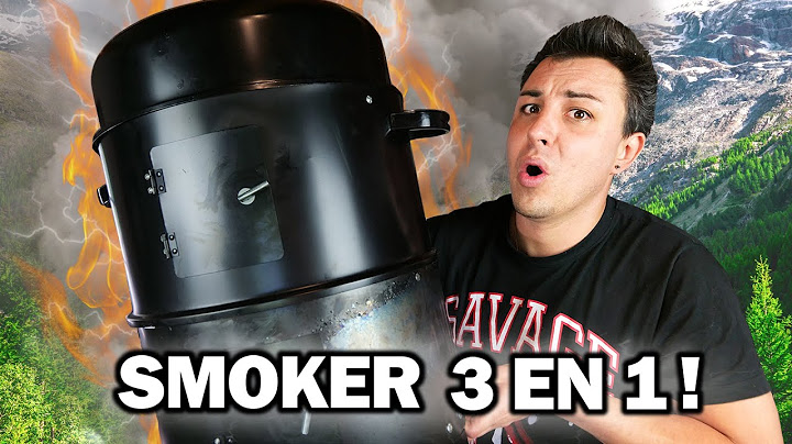 JE TESTE UN MÉGA BARBECUE FUMOIR À VIANDE 3 EN 1 !