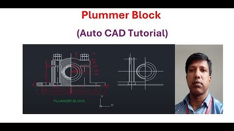 Plummer Block (Auto CAD Drawing)