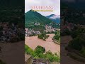 The beauty of Devprayag 🌧️🏞️..#devprayag #moonsoon #weather #trending #viral #sangam #travel #nature