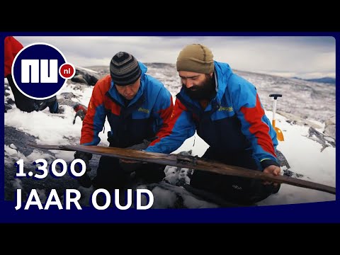 Archeologen in Noorwegen vinden ski van 1.300 jaar oud | NU nl