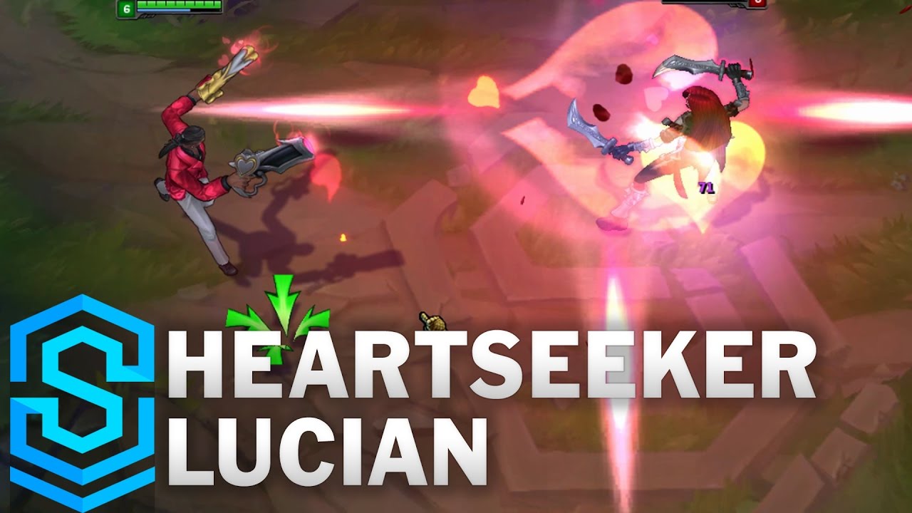 Heartseeker Lucian Skin Spotlight Pre Release League Of Legends Youtube