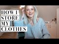 CLOSET ORGANISATION AND CLOTHING COLLECTION TOUR | INTHEFROW