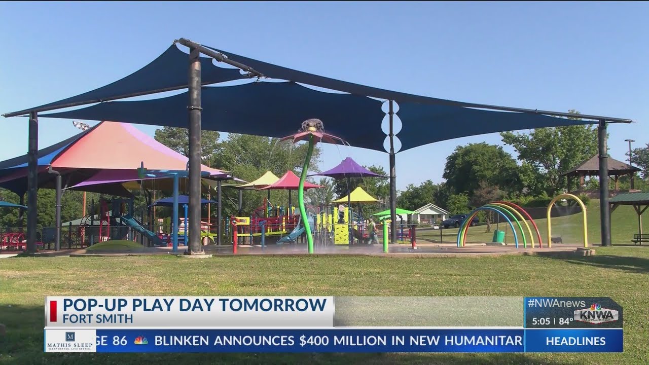 Fort Smith holds pop-up play event on June 13
